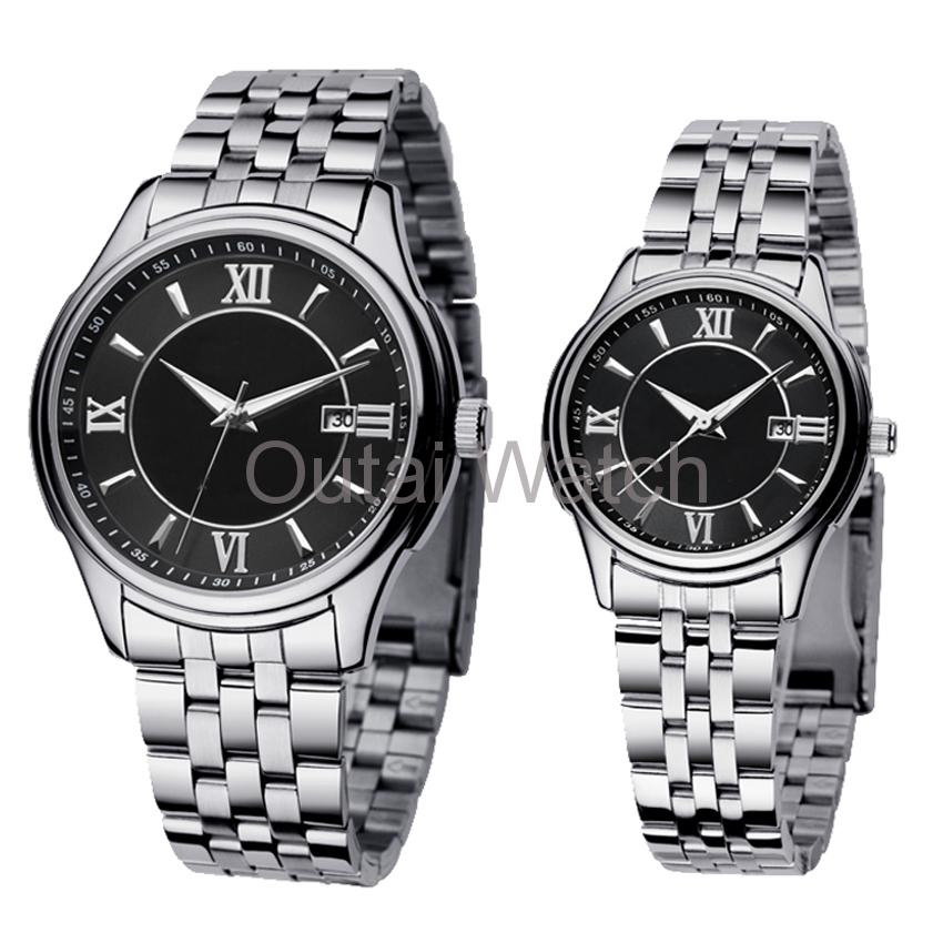 Durable crazy selling stylish couple watch