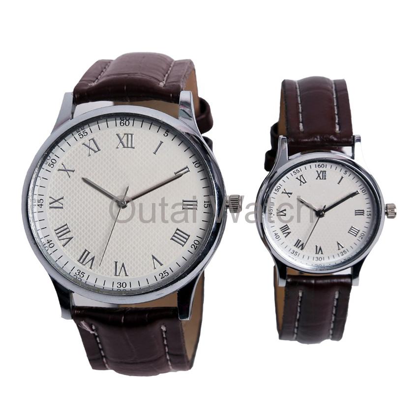 Wholesale fashion brand new quartz couple wrist watch