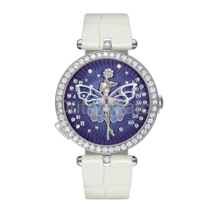 angel dial stainless steel lovely lady watch