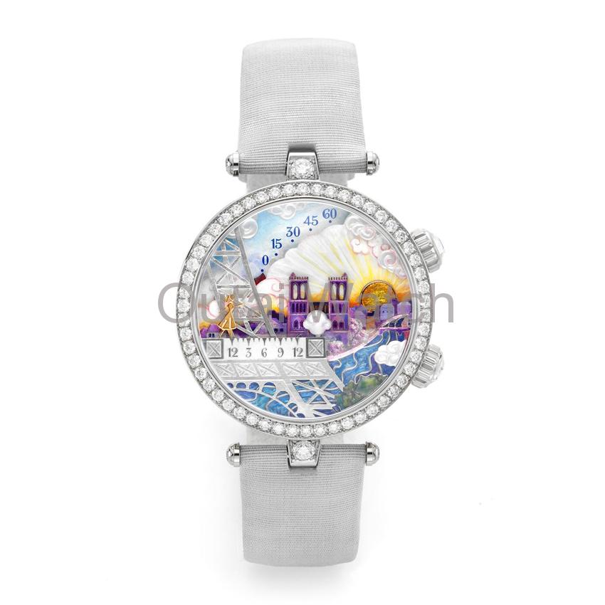 trendy dial stainless steel fashion lady watch