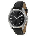 Stainless steel back men hand watch geneva watch japan movt water resistant