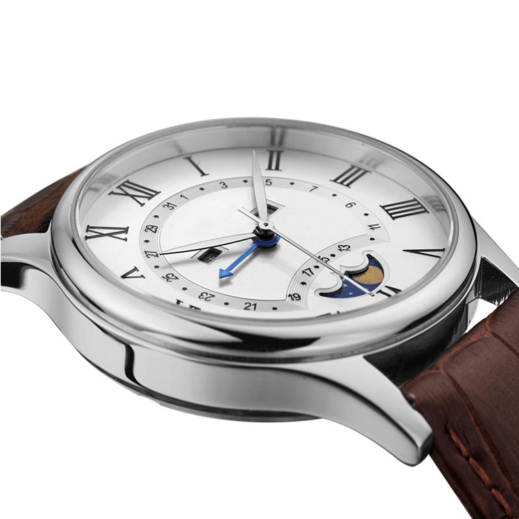 Stainless steel moonphase watch with Japan movement - Shenzhen Outai ...